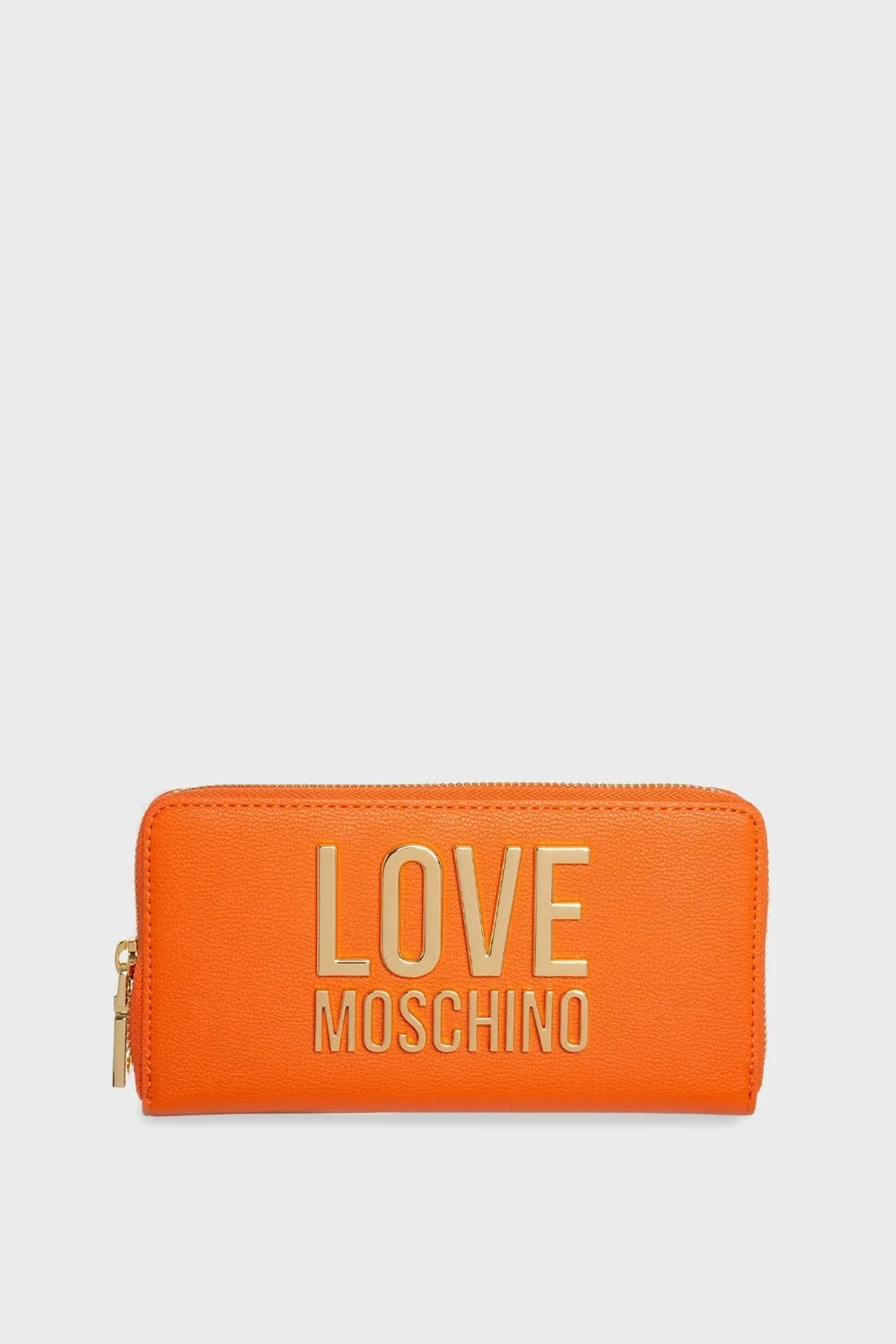Love Moschino Logolu Çok Bölmeli Bayan Cüzdan JC5611PP1GLI0450 TURUNCU - 1