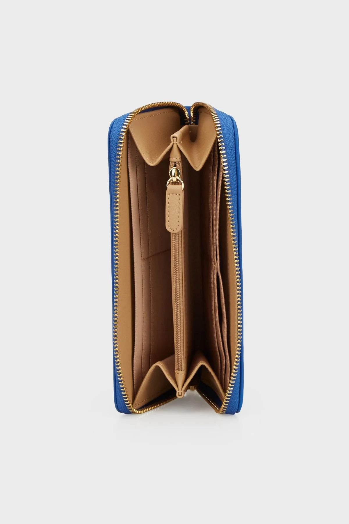 Love Moschino Logolu Çok Bölmeli Fermuarlı Bayan Cüzdan