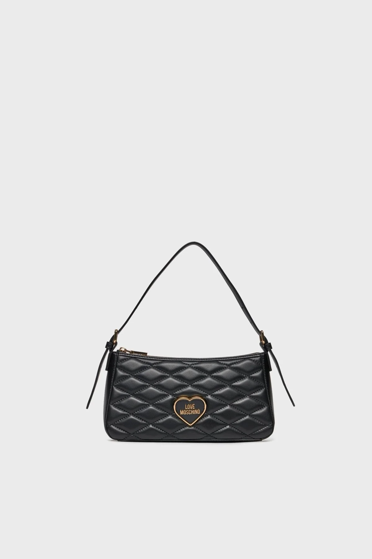 Love Moschino Logolu Deri Bayan Çanta JC4139PP1IL1000A SİYAH - 1
