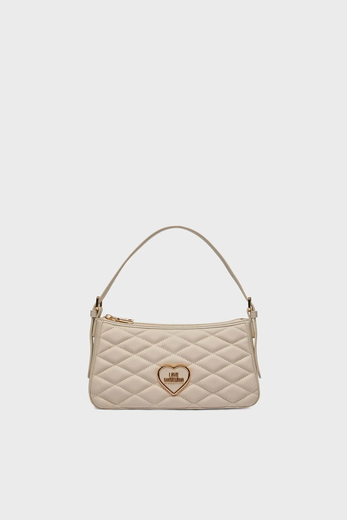 Love Moschino Logolu Deri Bayan Çanta JC4139PP1IL1011A BEJ - 1