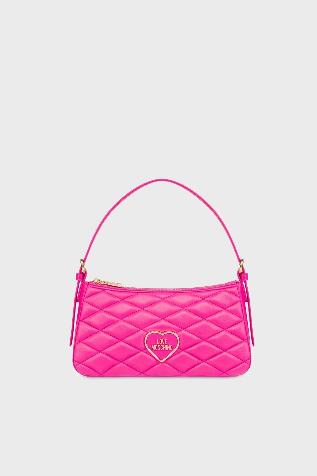 Love Moschino Logolu Deri Bayan Çanta JC4139PP1IL1061A FUŞYA - 1