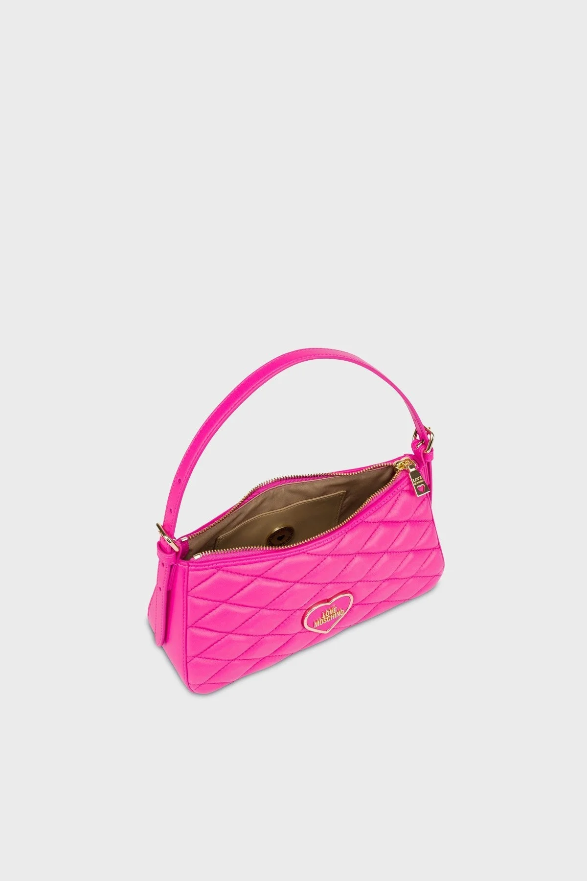Love Moschino Logolu Deri Bayan Çanta JC4139PP1IL1061A FUŞYA - 3