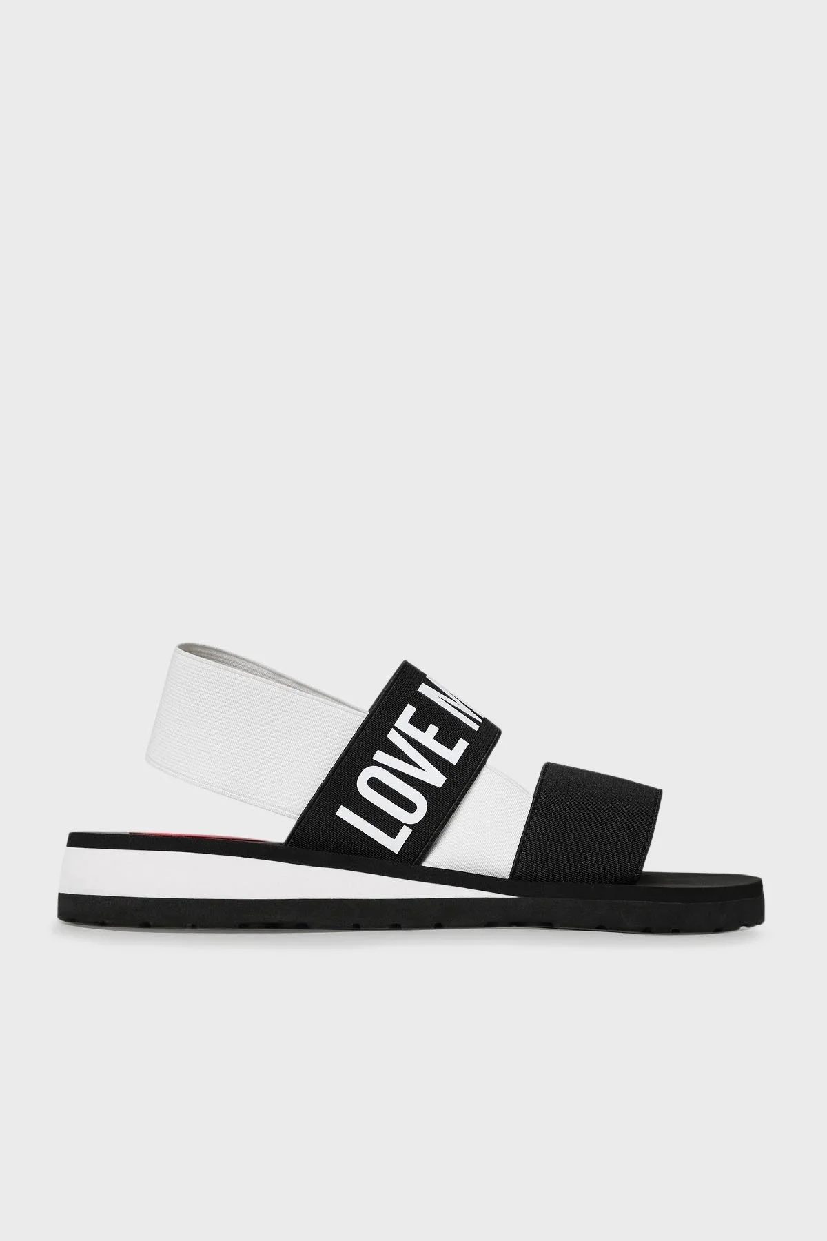 Love Moschino Logolu Düz Bayan Sandalet JA16033G0GJN400A SİYAH - 1