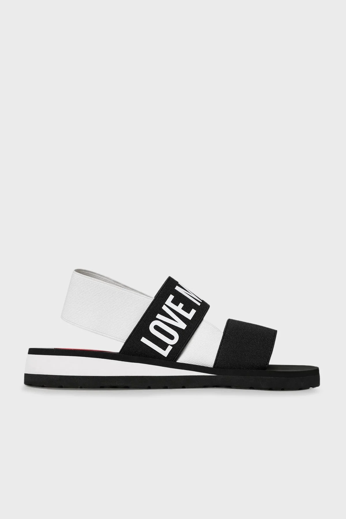 Love Moschino Logolu Düz Bayan Sandalet JA16033G0GJN400A SİYAH - 1