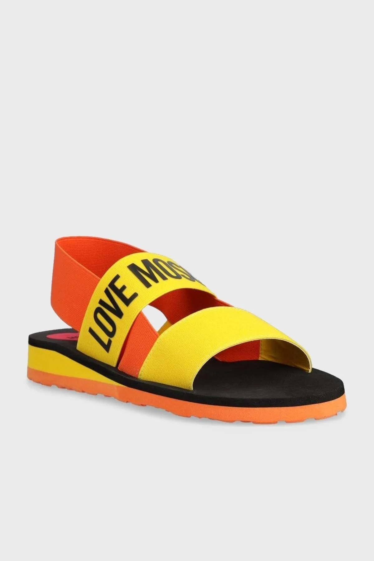 Love Moschino Logolu Düz Bayan Sandalet JA16033G0GJN440A TURUNCU-SARI - 2
