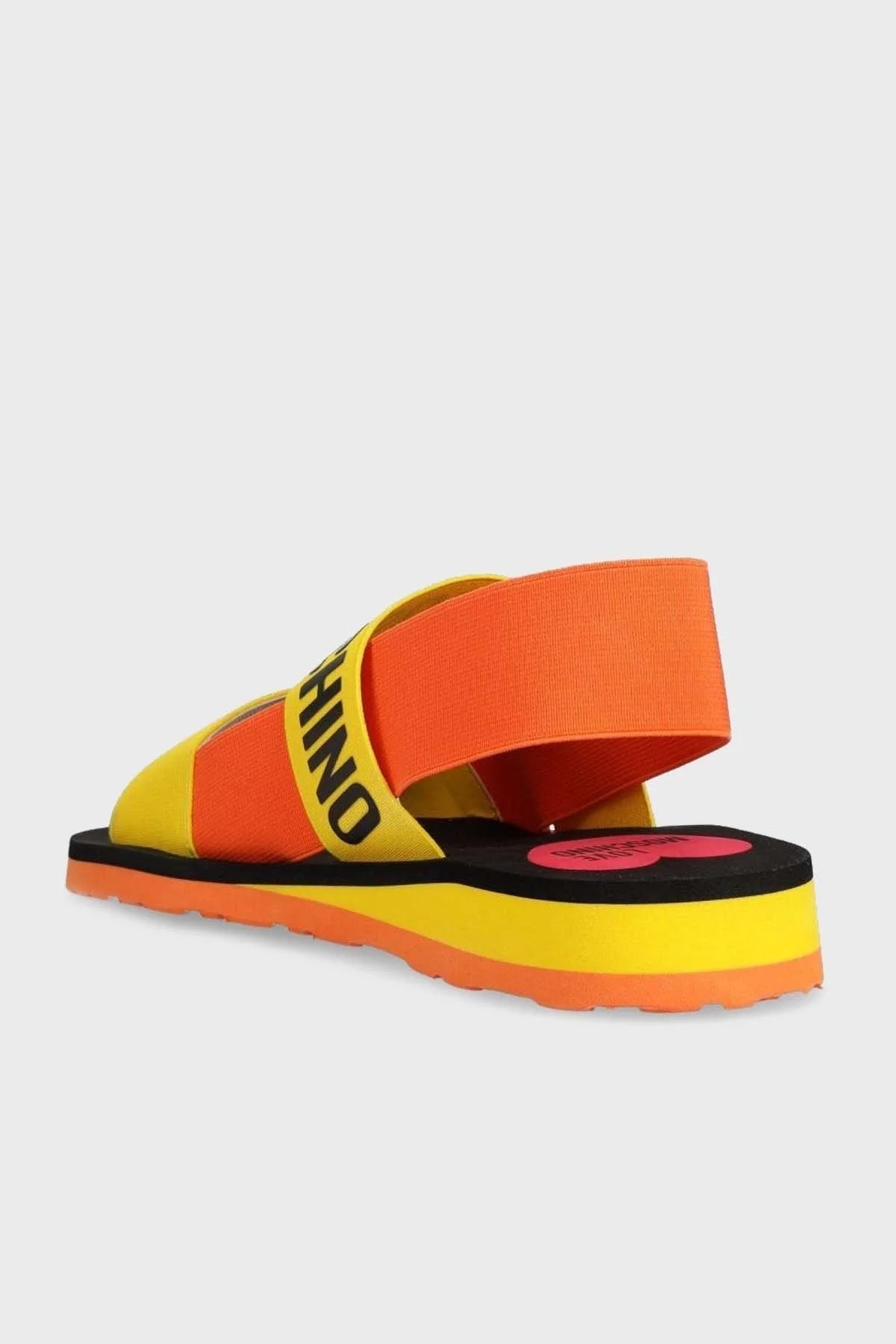 Love Moschino Logolu Düz Bayan Sandalet JA16033G0GJN440A TURUNCU-SARI - 3