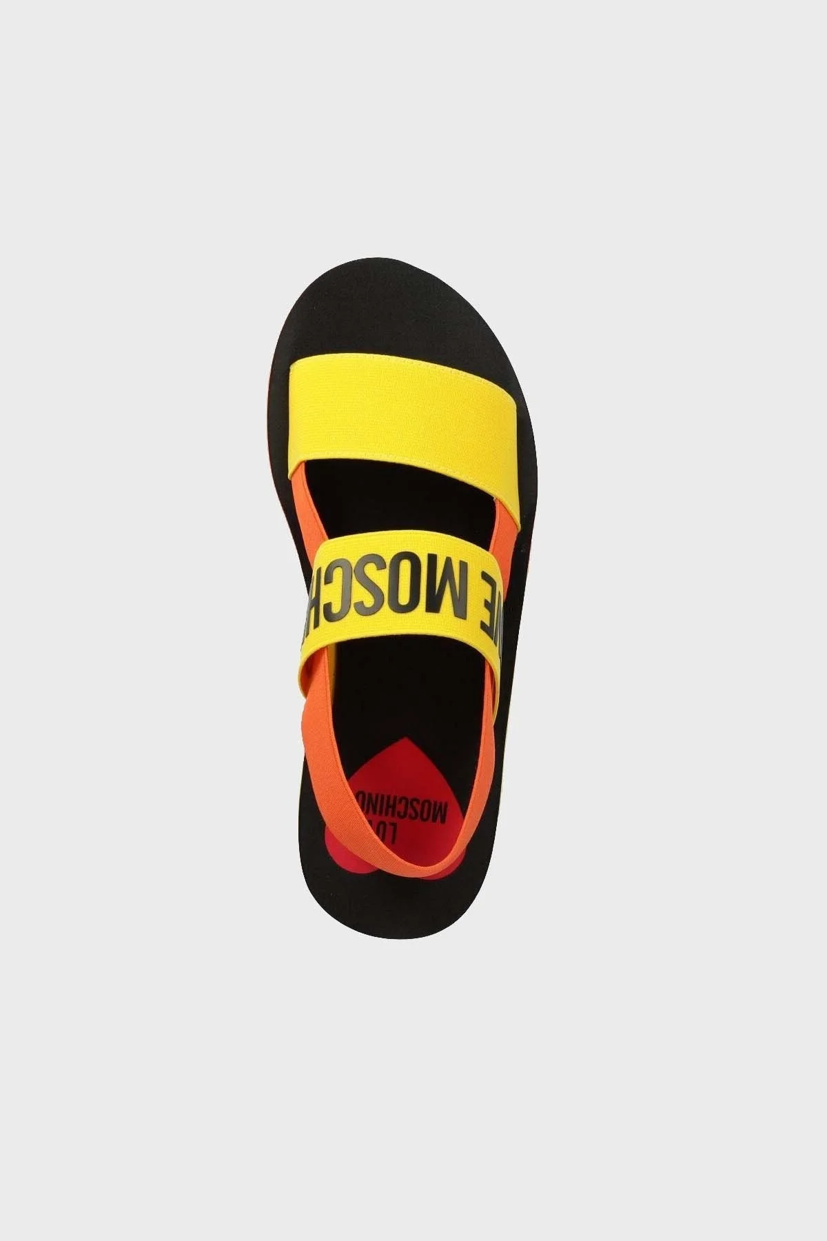 Love Moschino Logolu Düz Bayan Sandalet JA16033G0GJN440A TURUNCU-SARI - 4