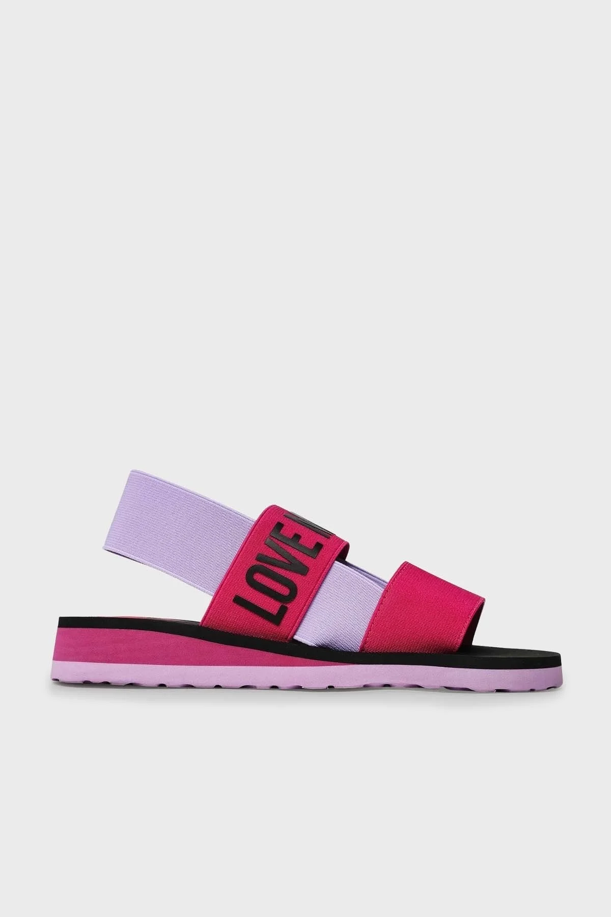 Love Moschino Logolu Düz Bayan Sandalet JA16033G0GJN460A LİLA-FUŞYA - 1