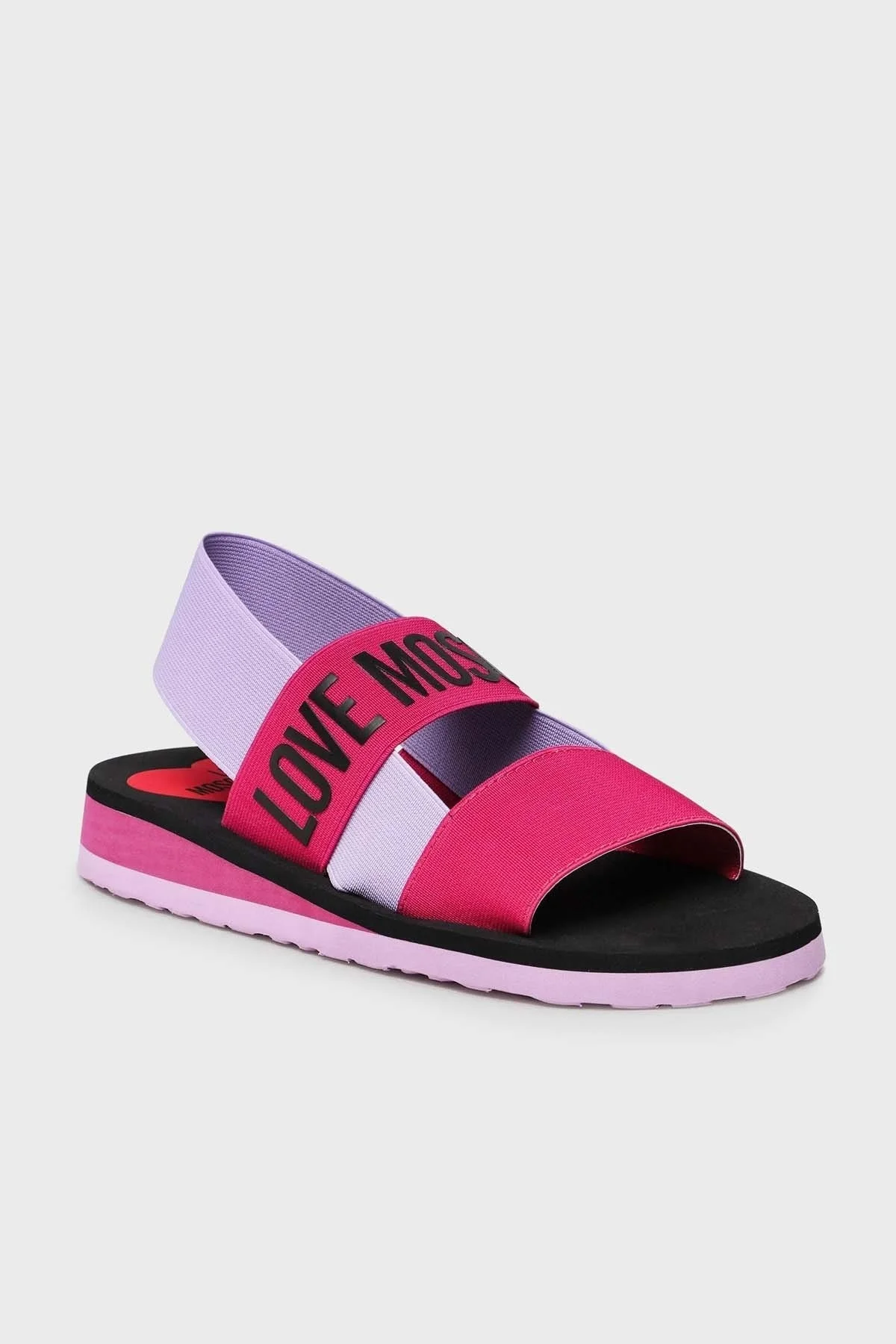 Love Moschino Logolu Düz Bayan Sandalet JA16033G0GJN460A LİLA-FUŞYA - 2
