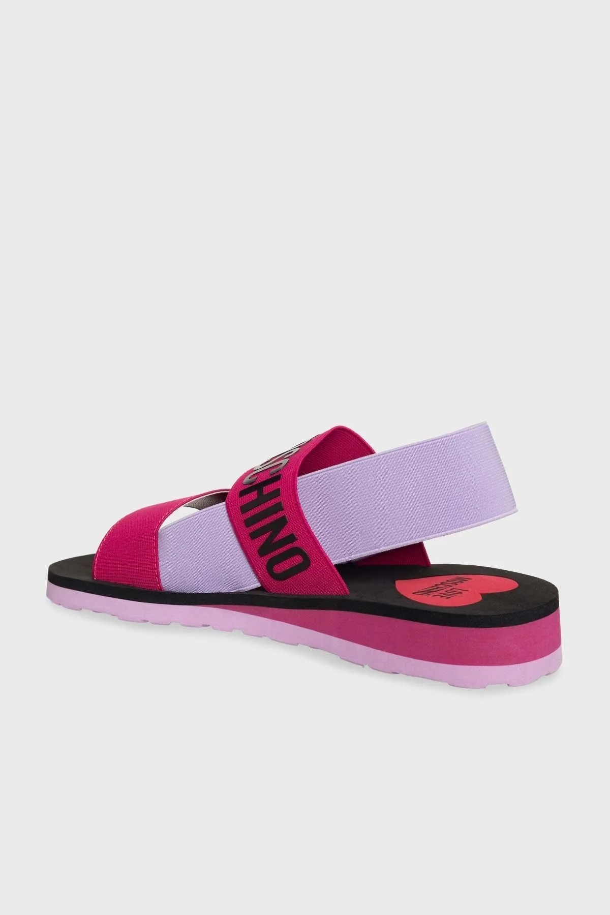 Love Moschino Logolu Düz Bayan Sandalet JA16033G0GJN460A LİLA-FUŞYA - 3
