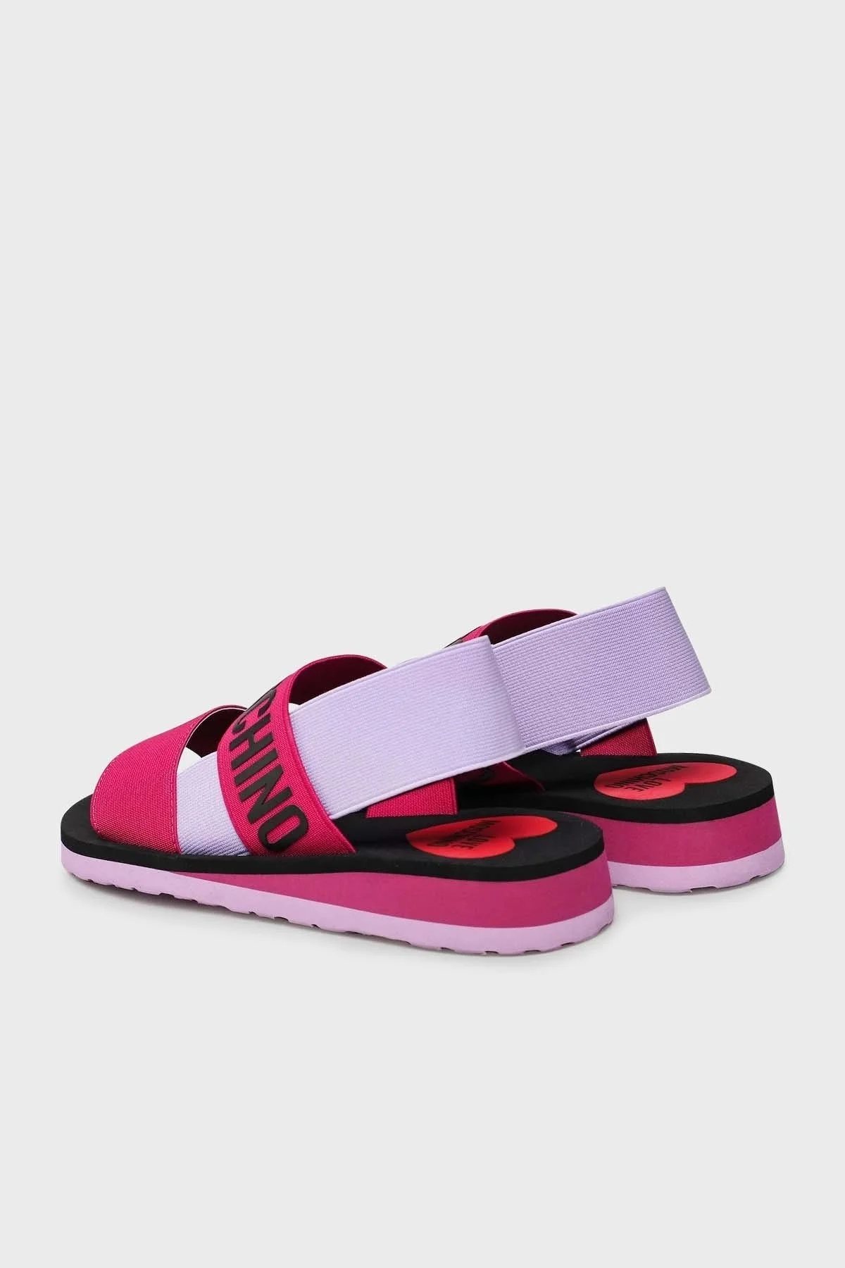 Love Moschino Logolu Düz Bayan Sandalet JA16033G0GJN460A LİLA-FUŞYA - 4