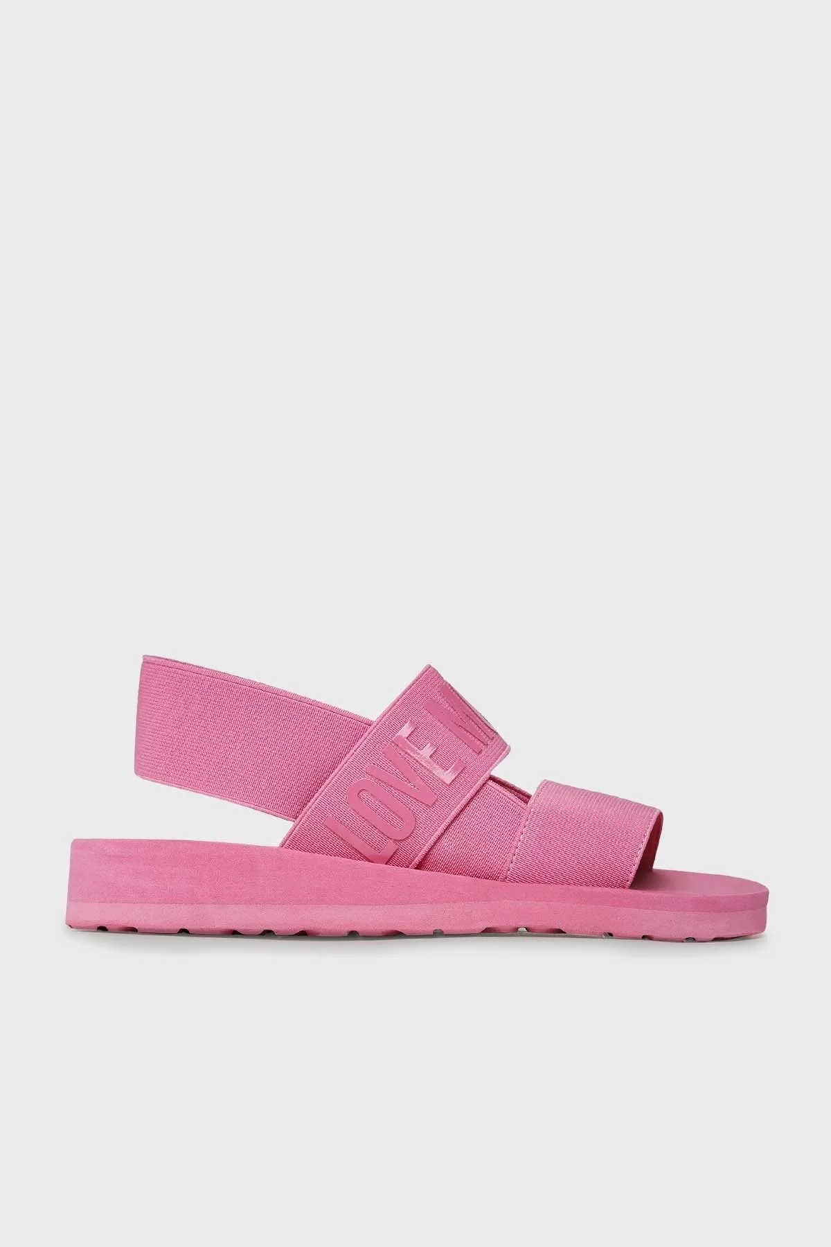 Love Moschino Logolu Düz Bayan Sandalet JA16033G0GJN7618 PEMBE - 1