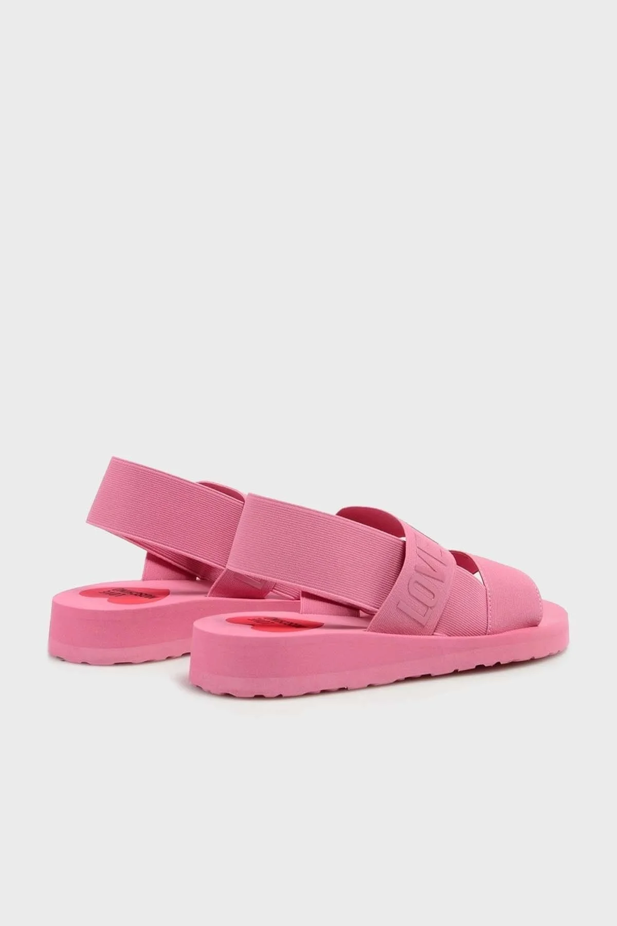 Love Moschino Logolu Düz Bayan Sandalet JA16033G0GJN7618 PEMBE - 4