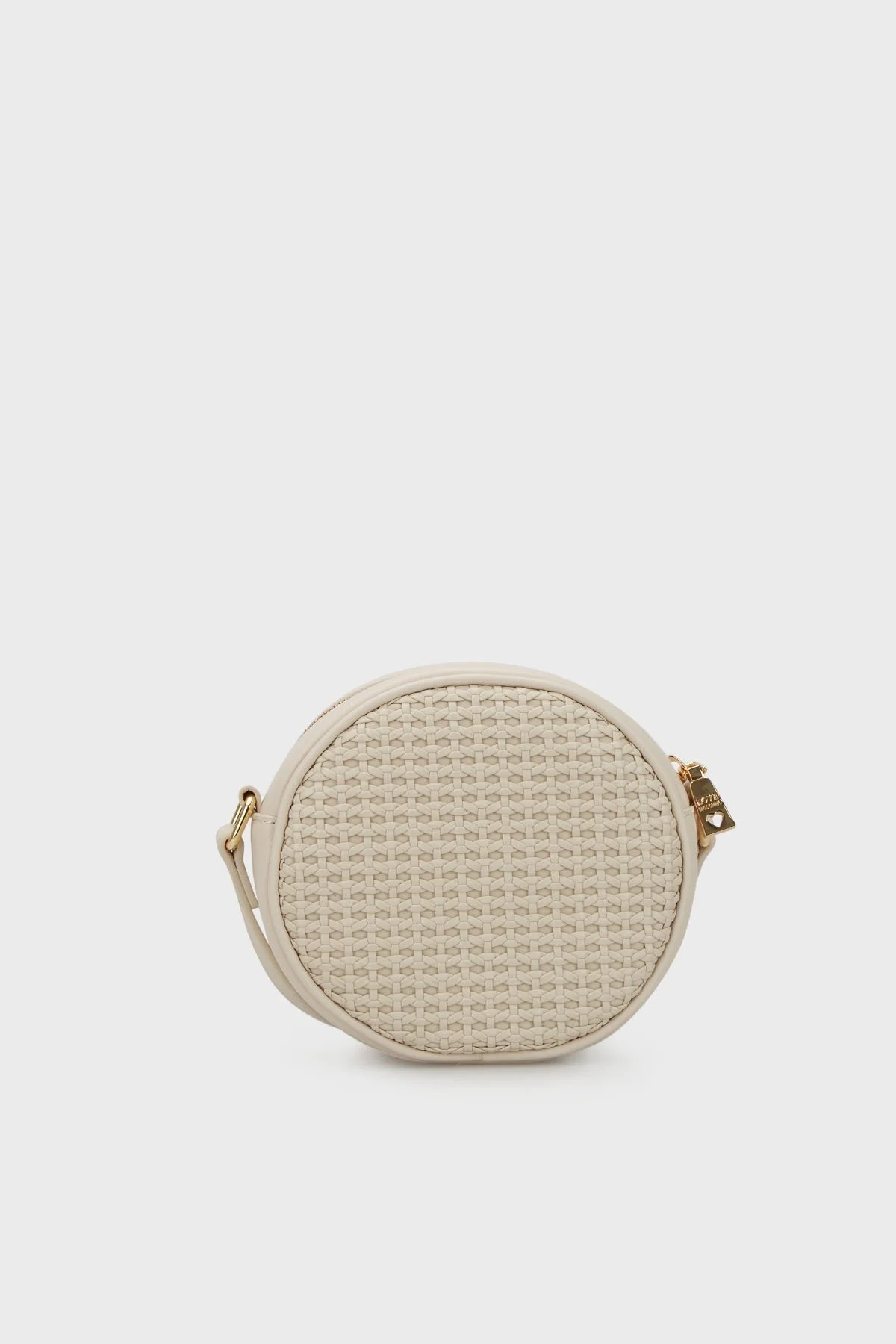 Love Moschino Logolu Fermuarlı Ayarlanabilir Askılı Bayan Çanta JC4321PP0GKZ111A BEJ - 3