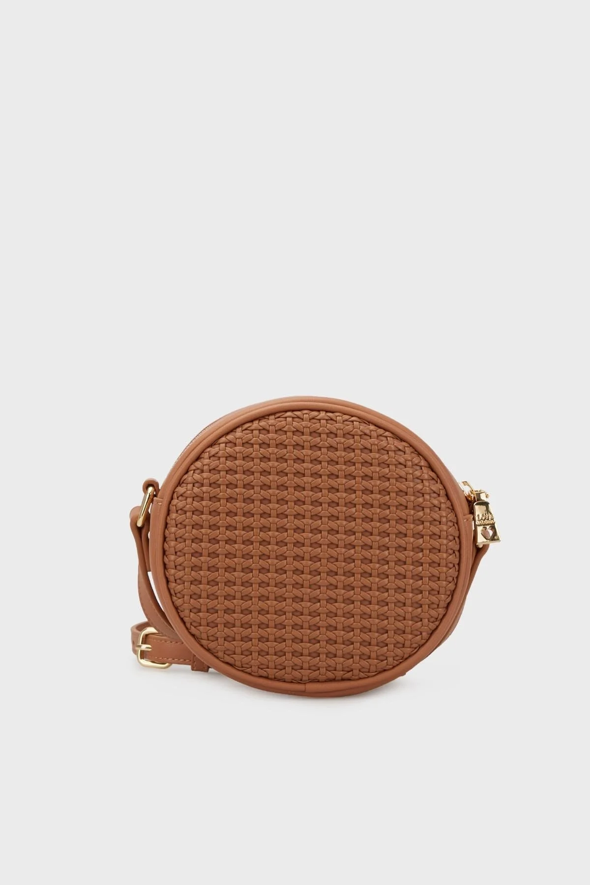 Love Moschino Logolu Fermuarlı Ayarlanabilir Askılı Bayan Çanta JC4321PP0GKZ120A TABA - 3