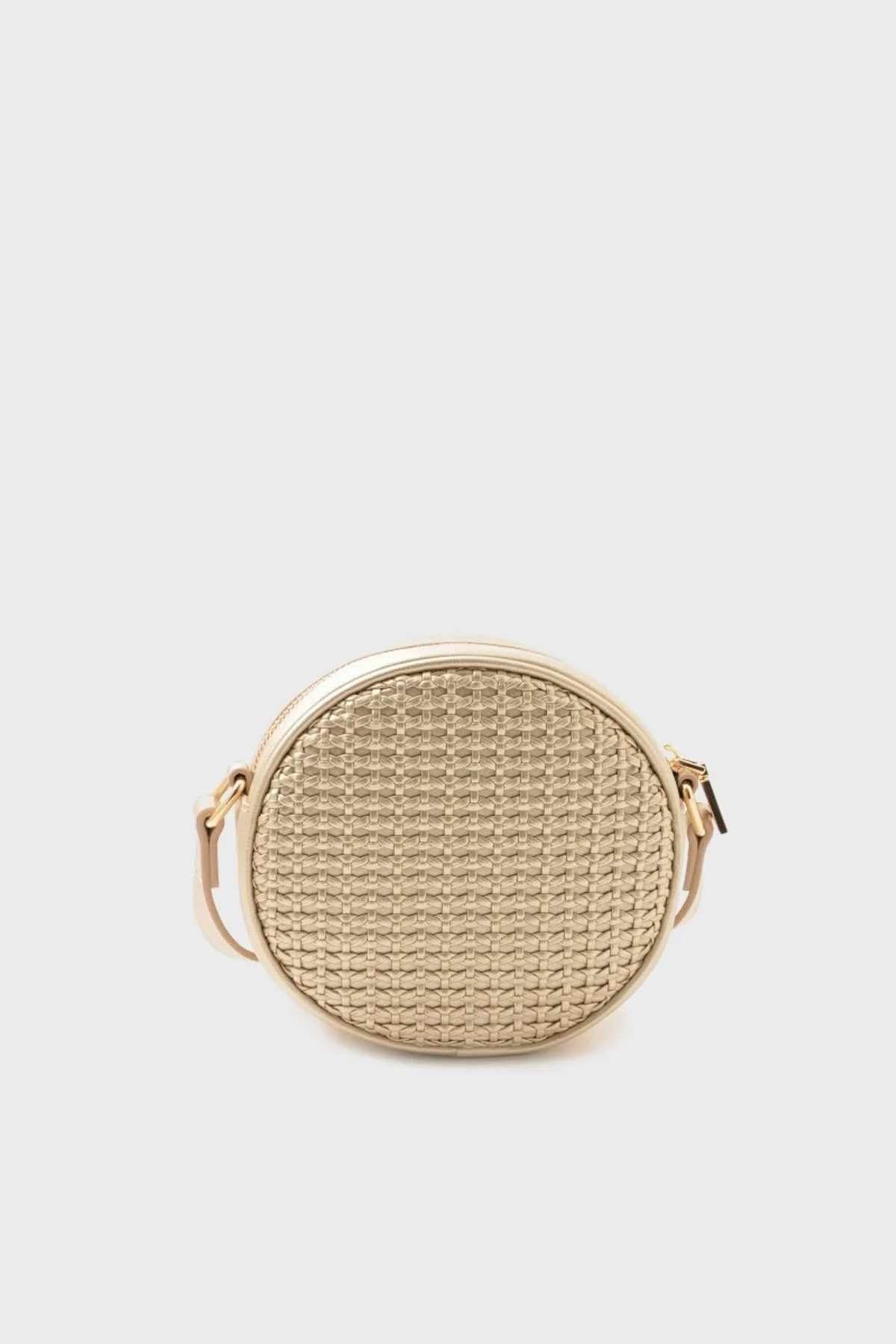 Love Moschino Logolu Fermuarlı Ayarlanabilir Askılı Bayan Çanta JC4321PP0GKZ190B GOLD - 6