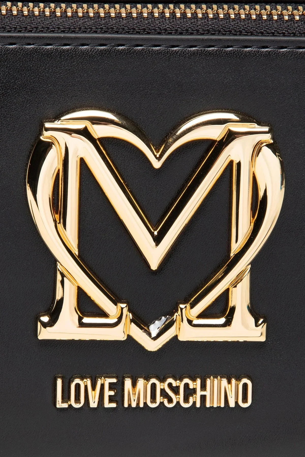 Love Moschino Logolu Fermuarlı Bayan Çanta JC4411PP0FKQ0000 SİYAH - 4