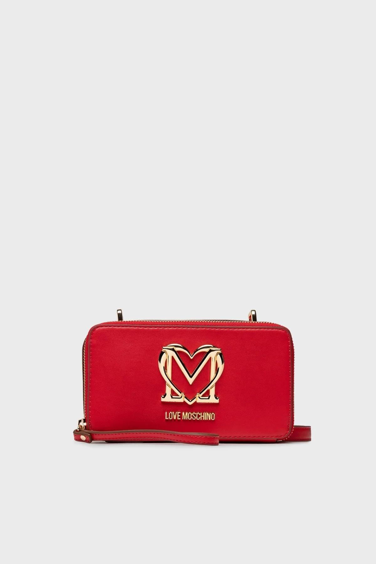 Love Moschino Logolu Fermuarlı Bayan Çanta JC4411PP0FKQ0500 KIRMIZI - 1