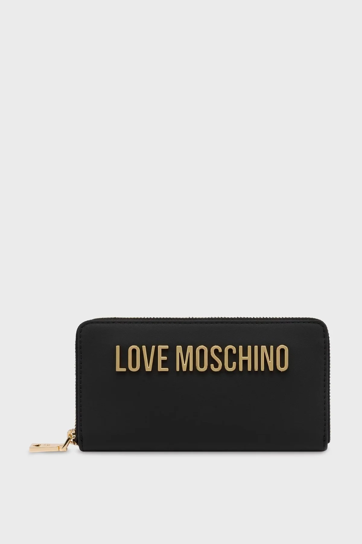 Love Moschino Logolu Fermuarlı Bayan Cüzdan JC5611PP1LKD0000 SİYAH - 5