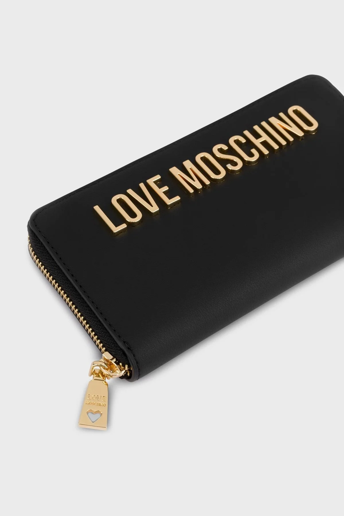 Love Moschino Logolu Fermuarlı Bayan Cüzdan JC5611PP1LKD0000 SİYAH - 8