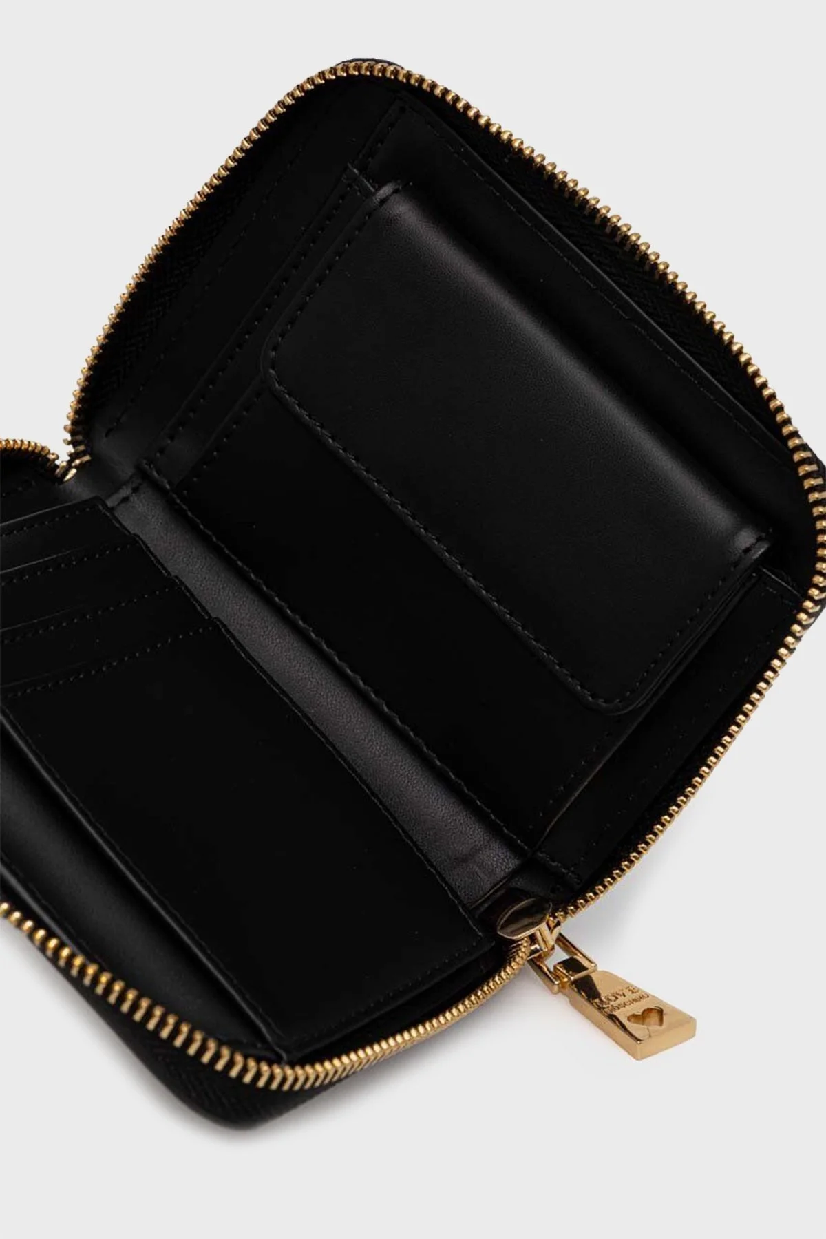 Love Moschino Logolu Fermuarlı Bayan Cüzdan JC5613PP1LKD0000 SİYAH - 7