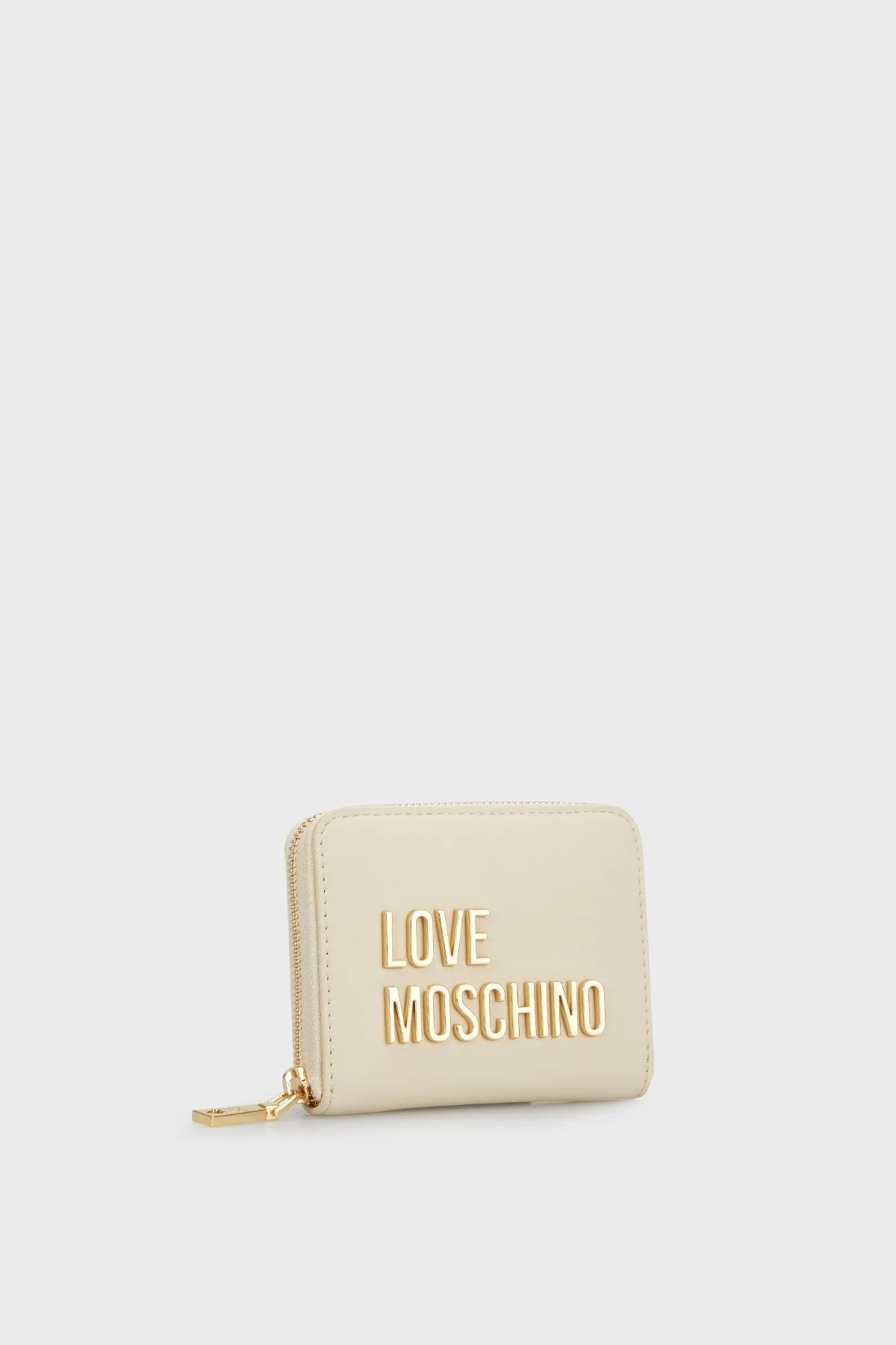 Love Moschino Logolu Fermuarlı Bayan Cüzdan JC5613PP1LKD0110 BEJ - 1