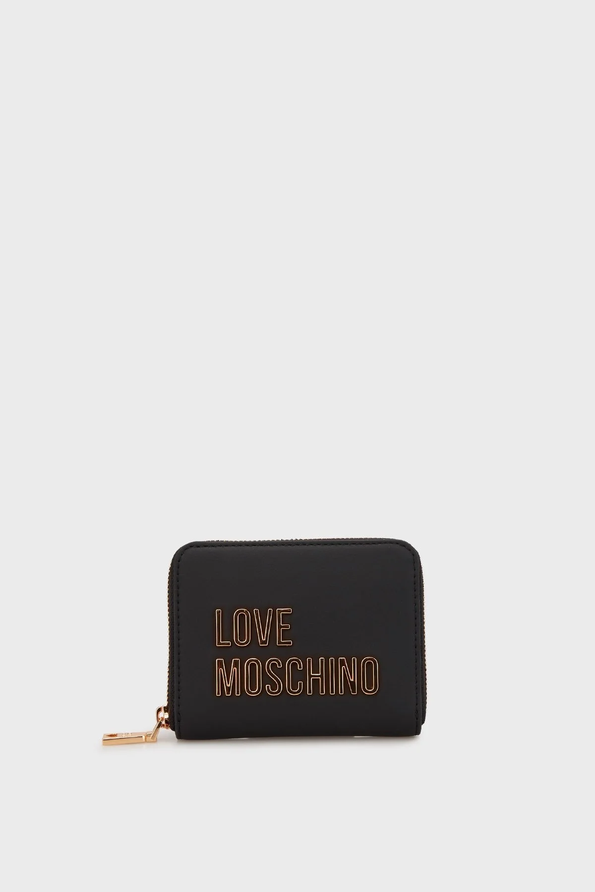 Love Moschino Logolu Fermuarlı Bayan Cüzdan JC5613PP1MKD0000 SİYAH - 1