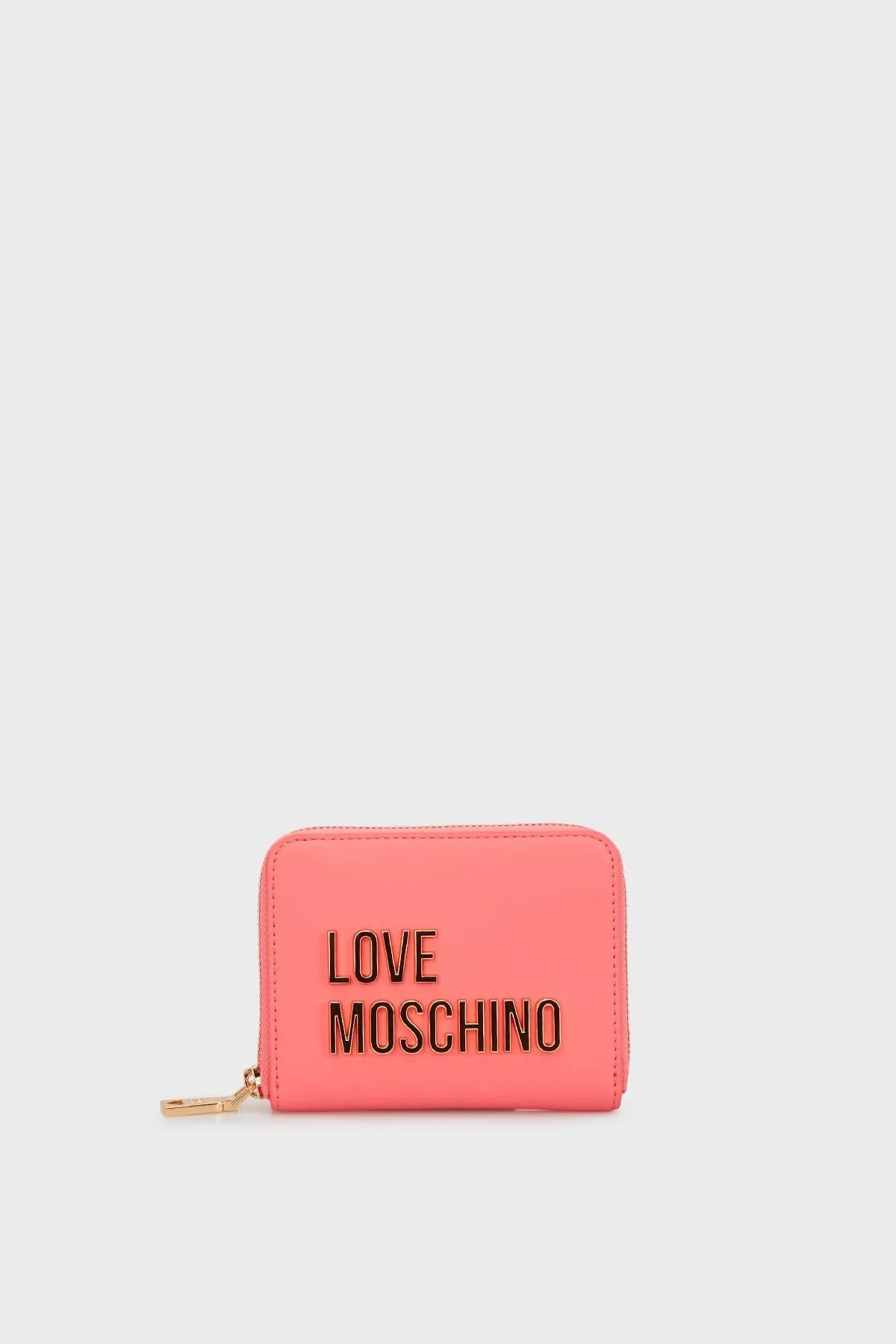 Love Moschino Logolu Fermuarlı Bayan Cüzdan JC5613PP1MKD0464 PEMBE - 1
