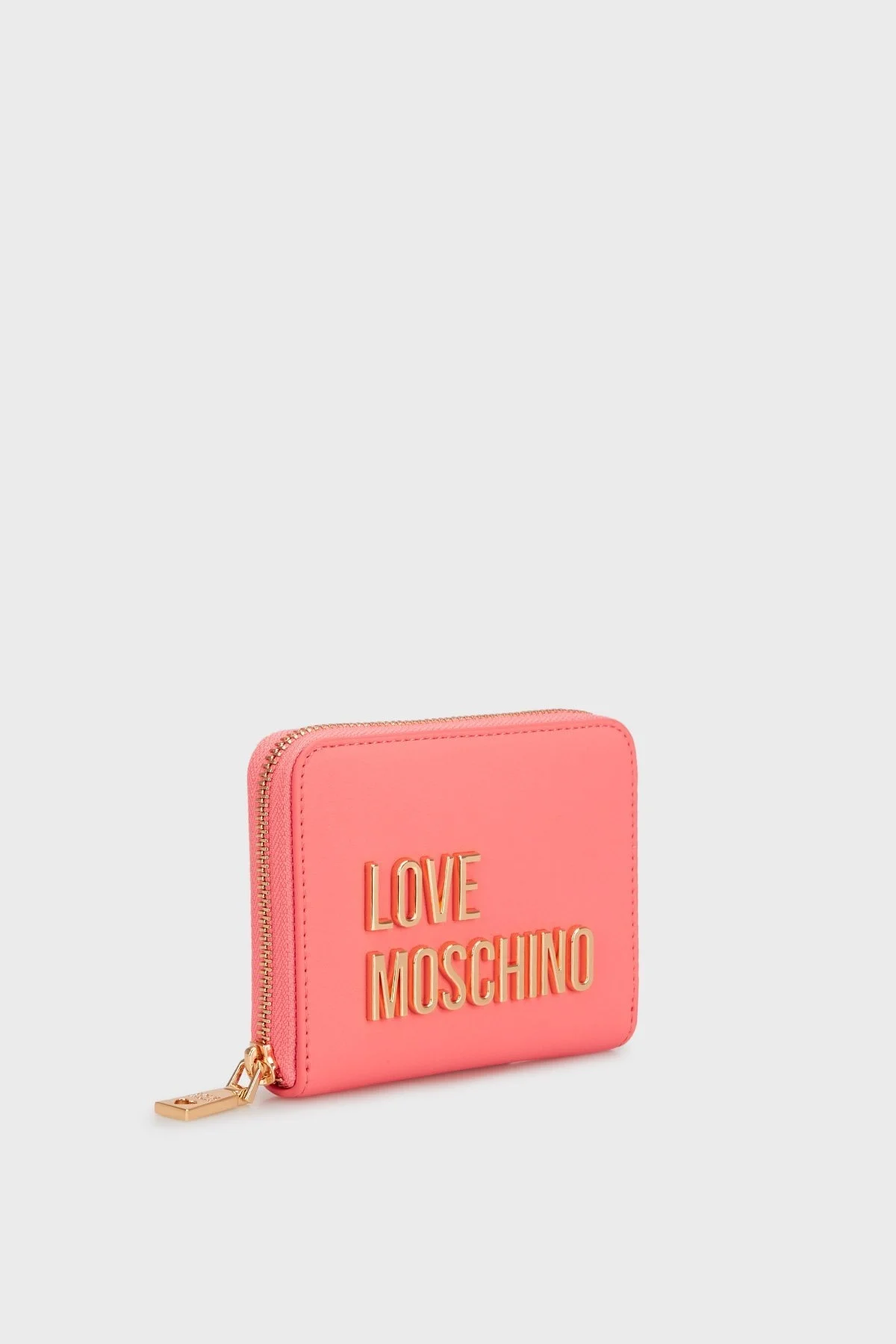 Love Moschino Logolu Fermuarlı Bayan Cüzdan JC5613PP1MKD0464 PEMBE - 4