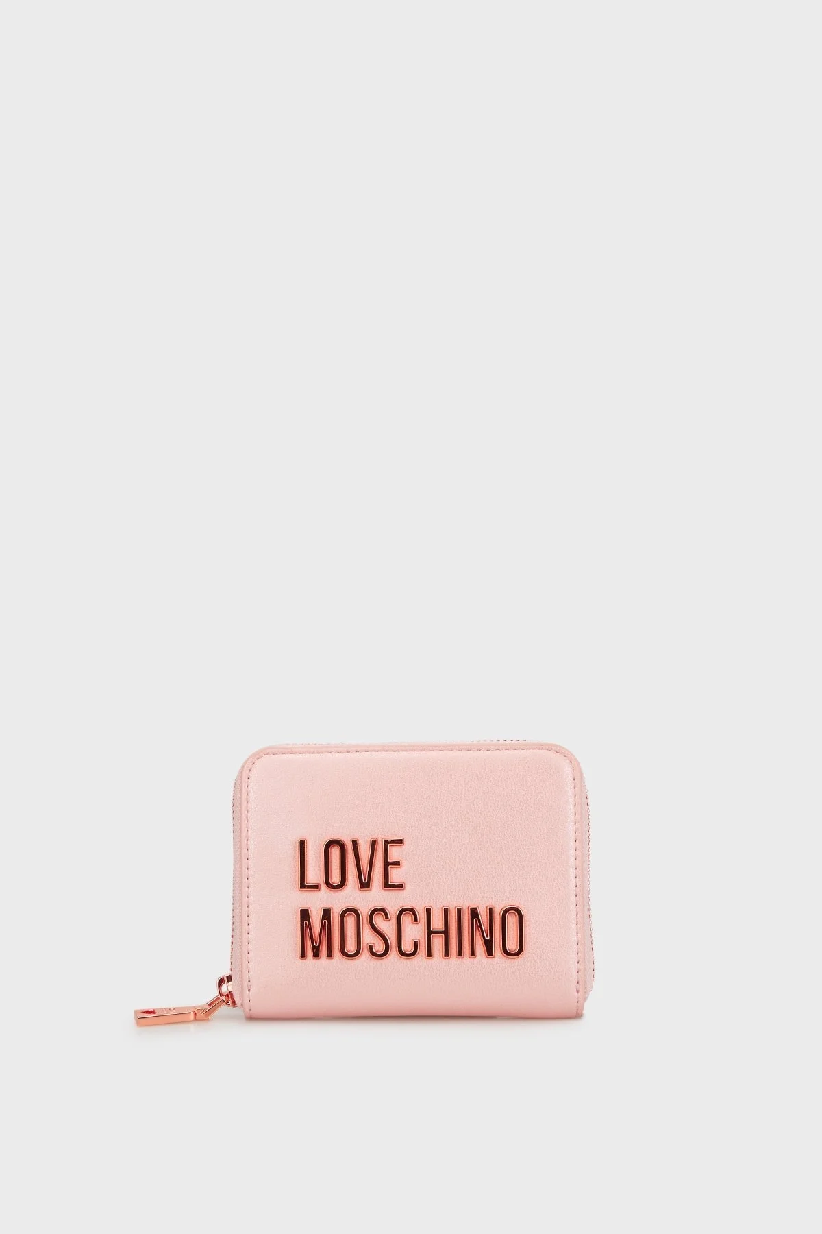 Love Moschino Logolu Fermuarlı Bayan Cüzdan JC5613PP1MKD197A PEMBE - 5
