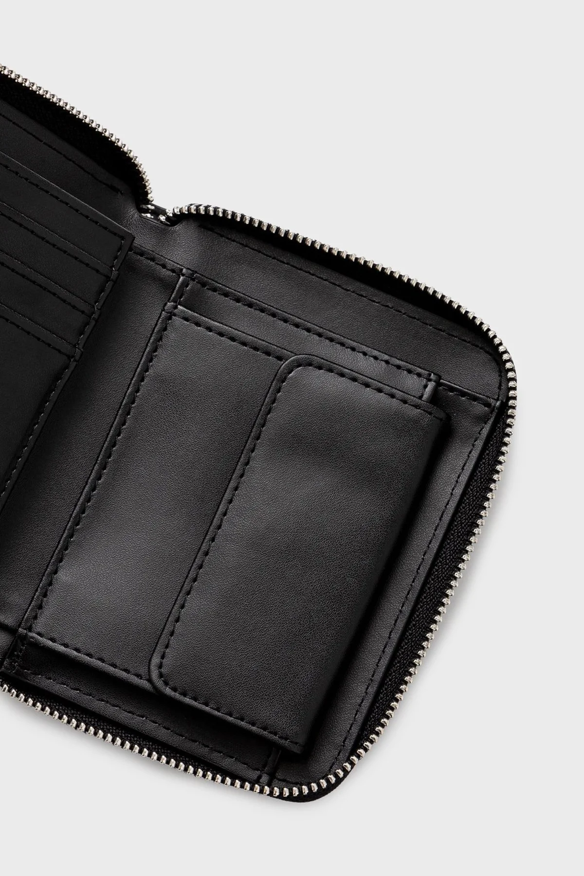 Love Moschino Logolu Fermuarlı Bayan Cüzdan JC5613PP1NKD000B SİYAH - 2