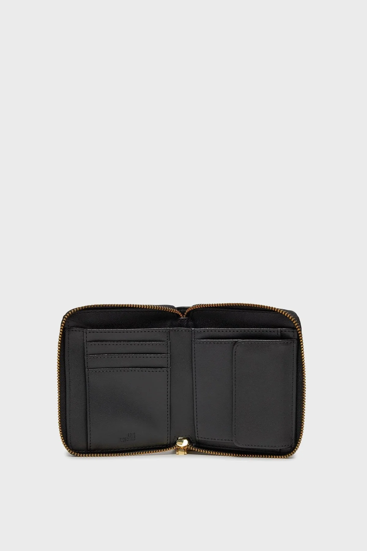 Love Moschino Logolu Fermuarlı Bayan Cüzdan JC5627PP1ILN200A SİYAH - 3