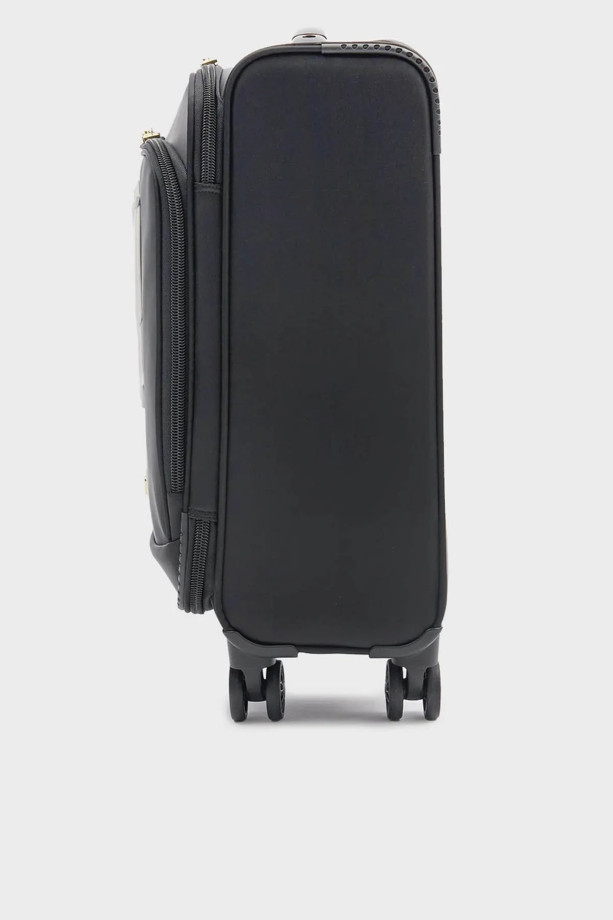 Love Moschino Logolu Fermuarlı Kabin Boy Bayan Valiz JC5101PP0IKX000A SİYAH - 2