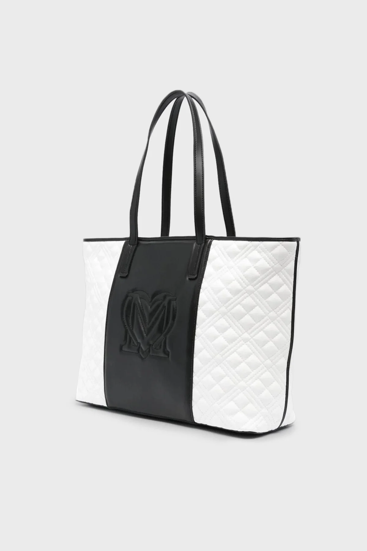 Love Moschino Logolu Fermuarlı Kapitone Bayan Çanta JC4166PP0HKV112A SİYAH - 3