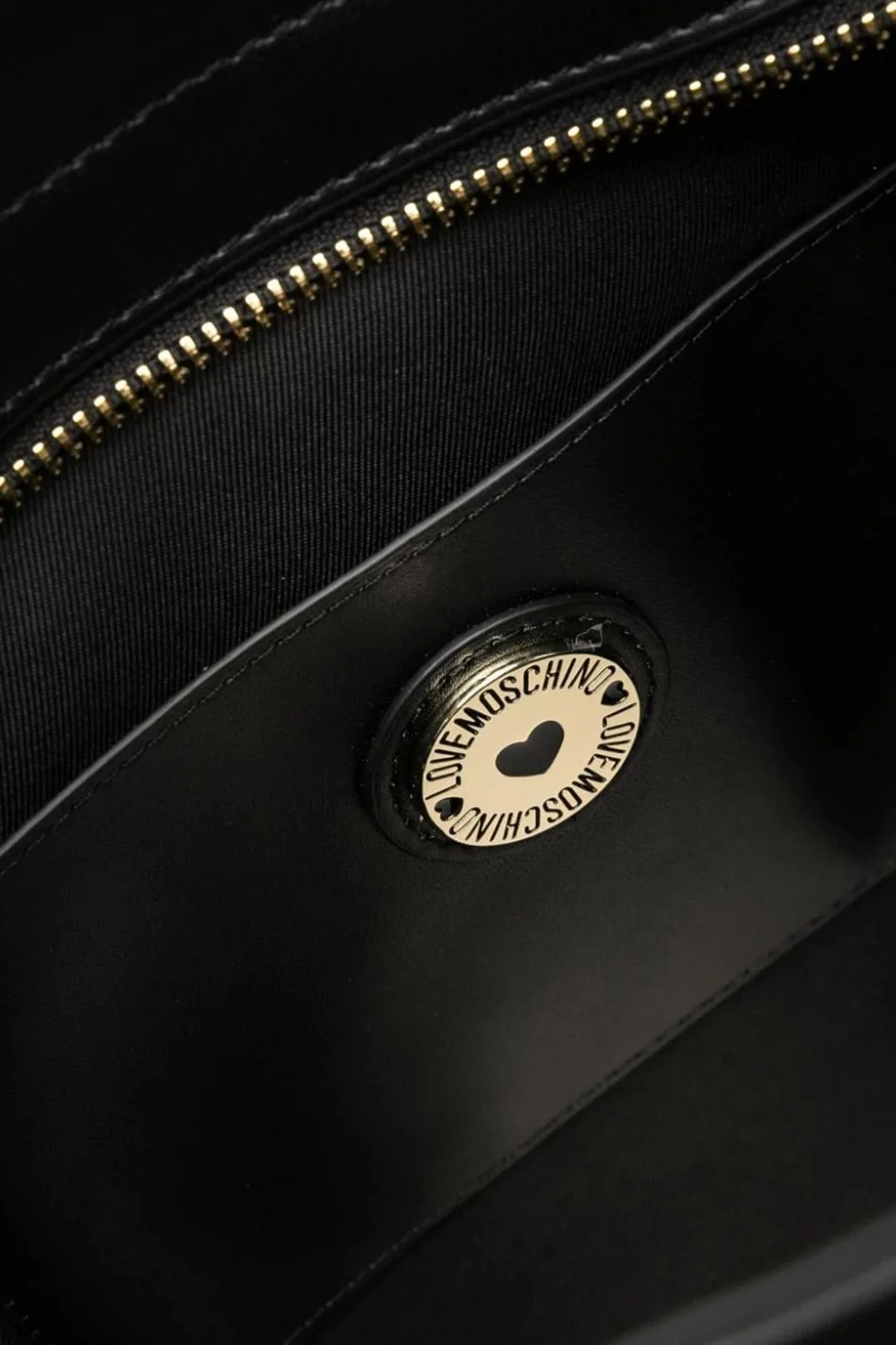 Love Moschino Logolu Fermuarlı Kapitone Bayan Çanta JC4166PP0HKV112A SİYAH - 5
