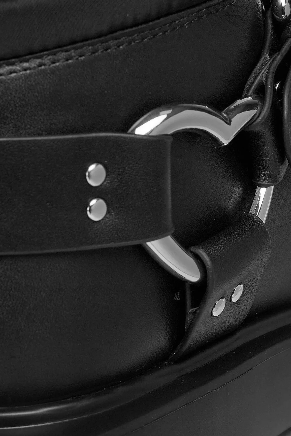 Love Moschino Logolu Hakiki Deri Bayan Bot JA21144G0HIA900A SİYAH - 6