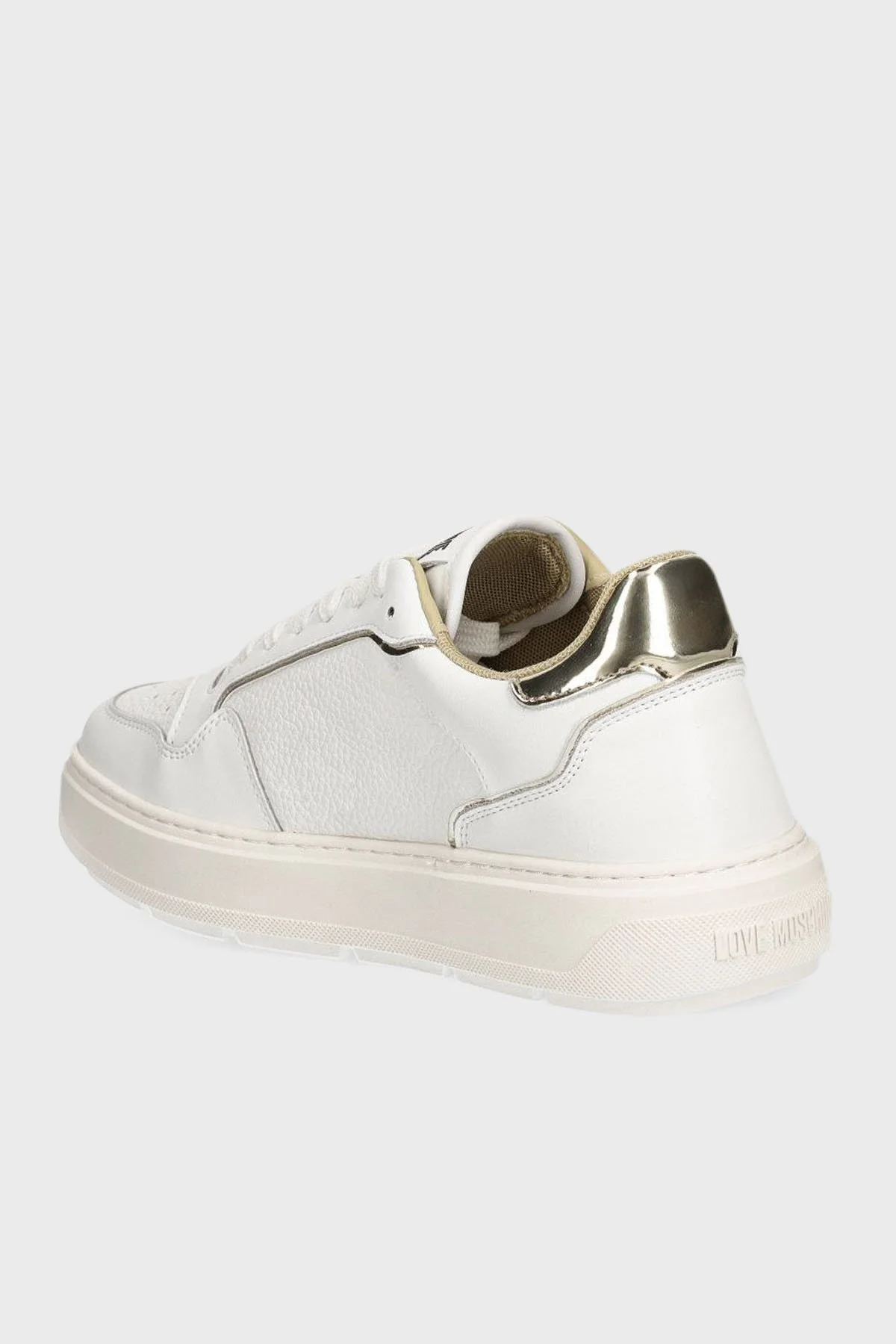 Love Moschino Logolu Kalın Taban Sneaker Bayan Ayakkabı JA15144G1LJC210A BEYAZ - 2
