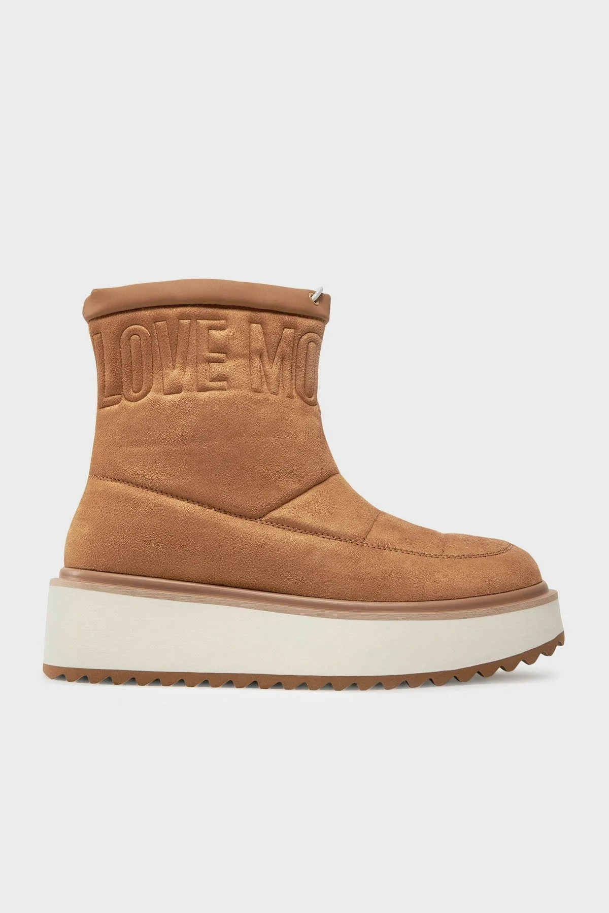 Love Moschino Logolu Kalın Tabanlı Bayan Bot JA24266I0LJAW208 TABA - 1