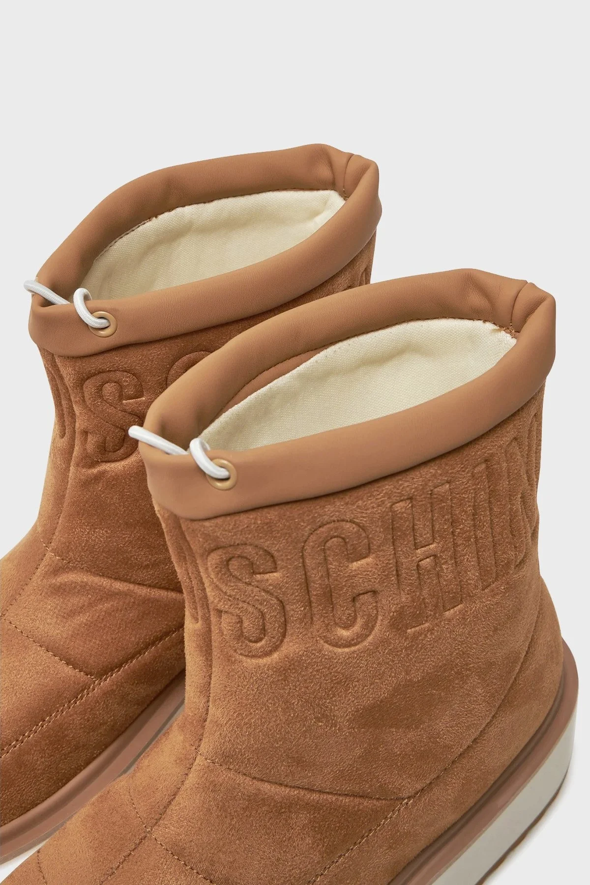 Love Moschino Logolu Kalın Tabanlı Bayan Bot JA24266I0LJAW208 TABA - 3