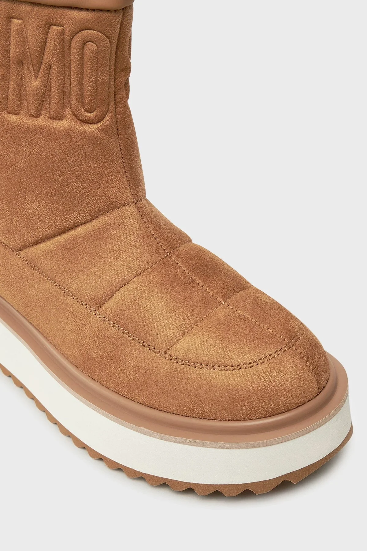 Love Moschino Logolu Kalın Tabanlı Bayan Bot JA24266I0LJAW208 TABA - 5