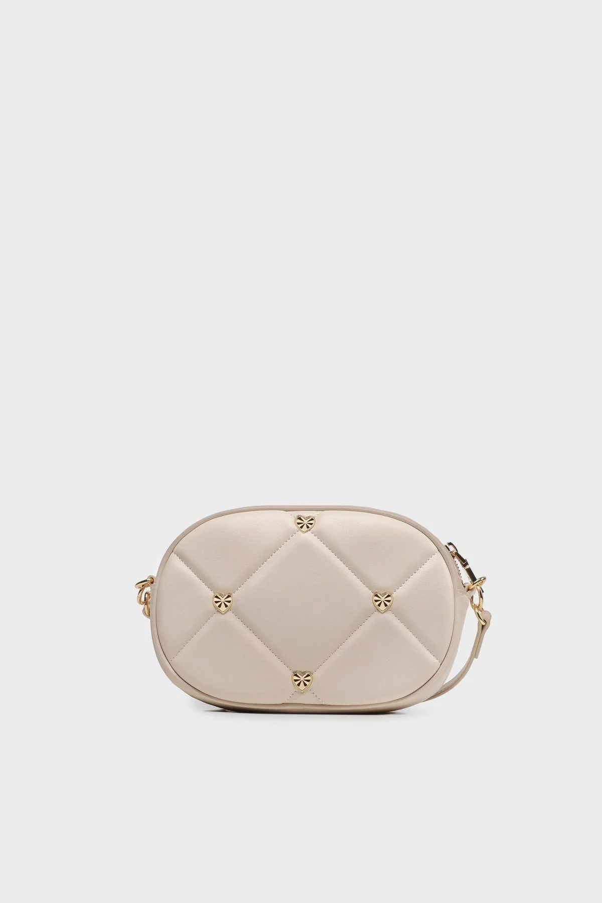 Love Moschino Logolu Kapitone Bayan Çanta JC4085PP1GLZ0110 BEJ - 3