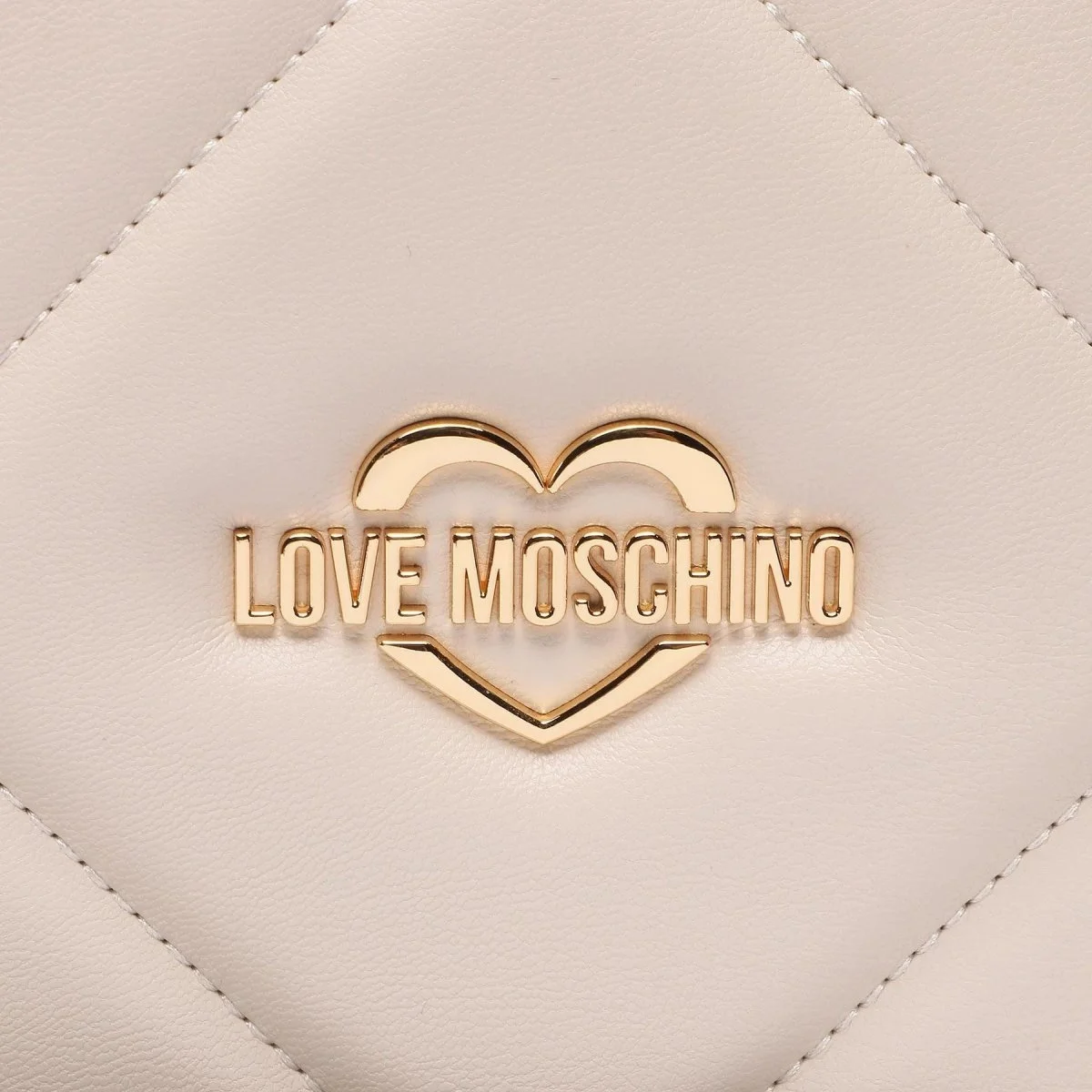 Love Moschino Logolu Kapitone Bayan Çanta JC4085PP1GLZ0110 BEJ - 5