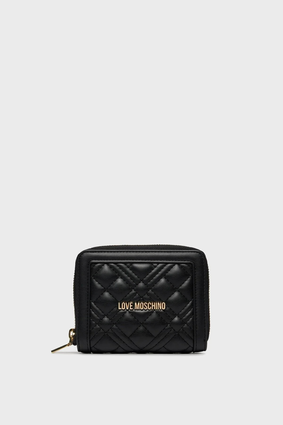 Love Moschino Logolu Kapitone Bayan Cüzdan JC5710PP1ILA0000 SİYAH - 1