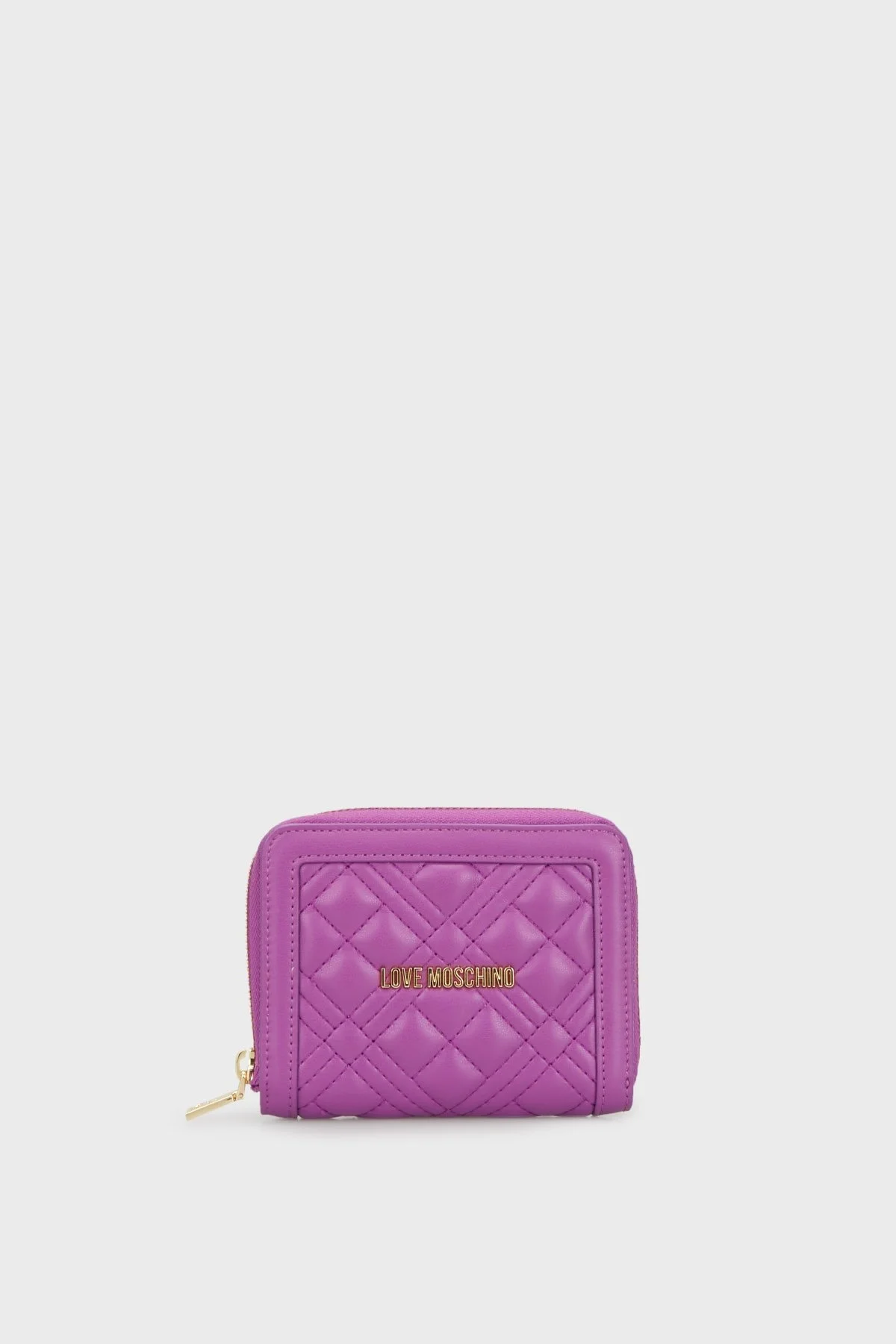 Love Moschino Logolu Kapitone Bayan Cüzdan JC5710PP1ILA0650 MOR - 1