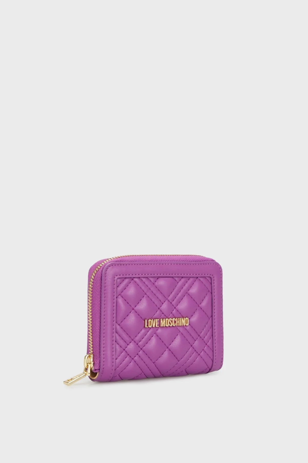 Love Moschino Logolu Kapitone Bayan Cüzdan JC5710PP1ILA0650 MOR - 2