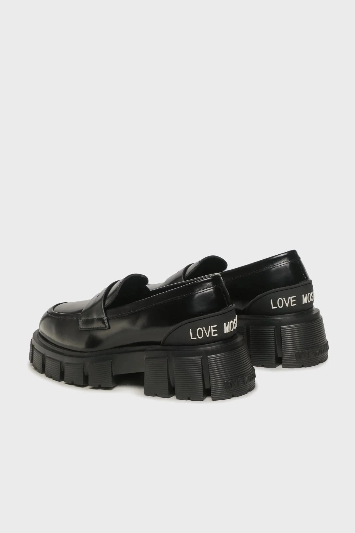 Love Moschino Logolu Makosen Bayan Ayakkabı JA10045G1HIB0000 SİYAH - 3
