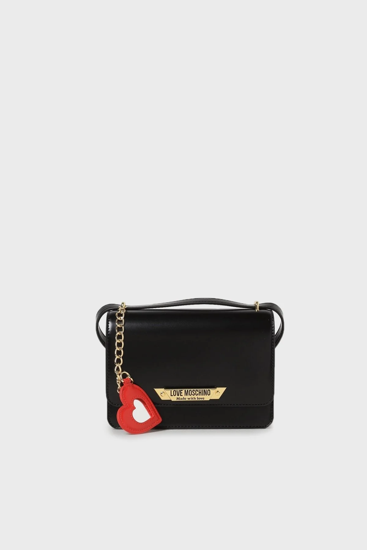 Love Moschino Logolu Mini Bayan Çanta JC4139PP1LLM1000 SİYAH - 1