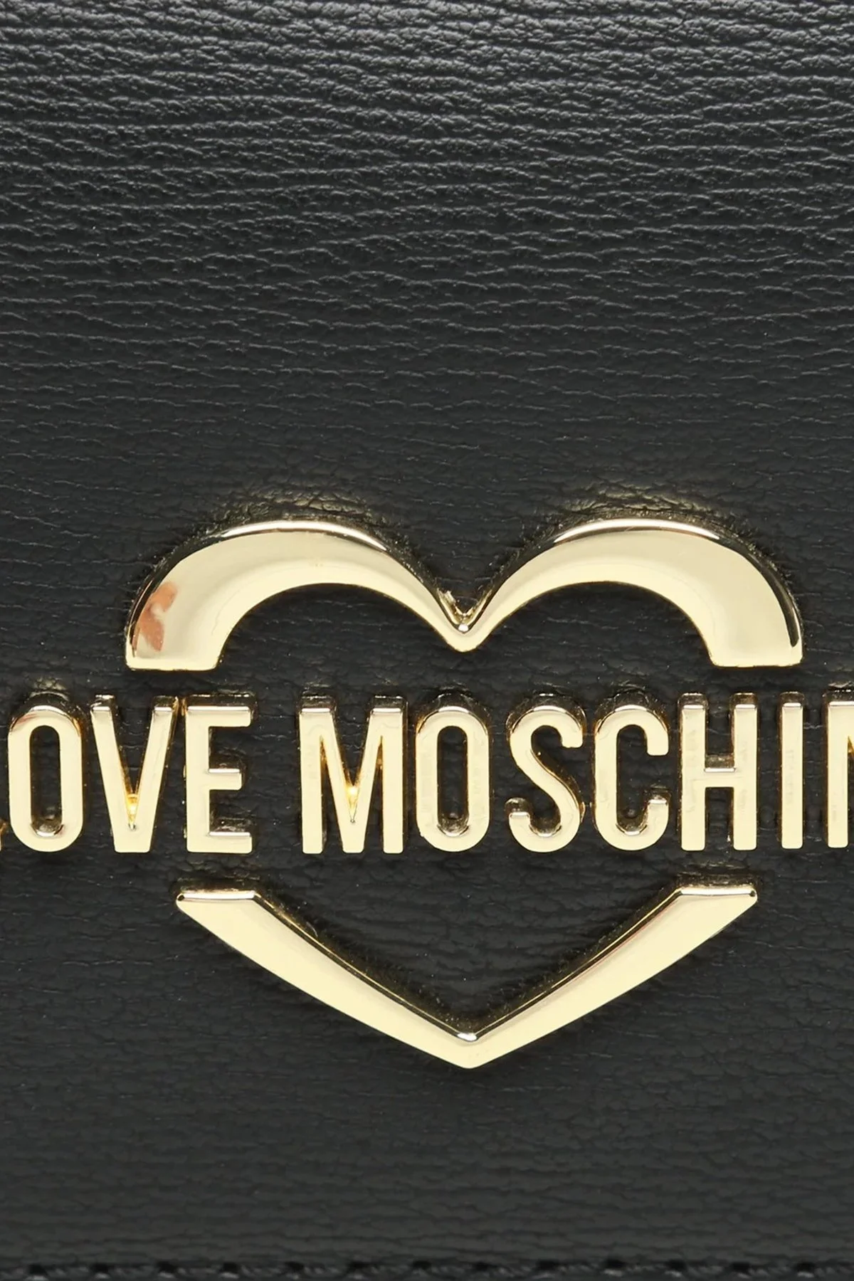 Love Moschino Logolu Mini Cüzdan Detaylı Ayarlanabilir Omuz Askılı Bayan Çanta JC4084PP1HLD0000 SİYAH - 3
