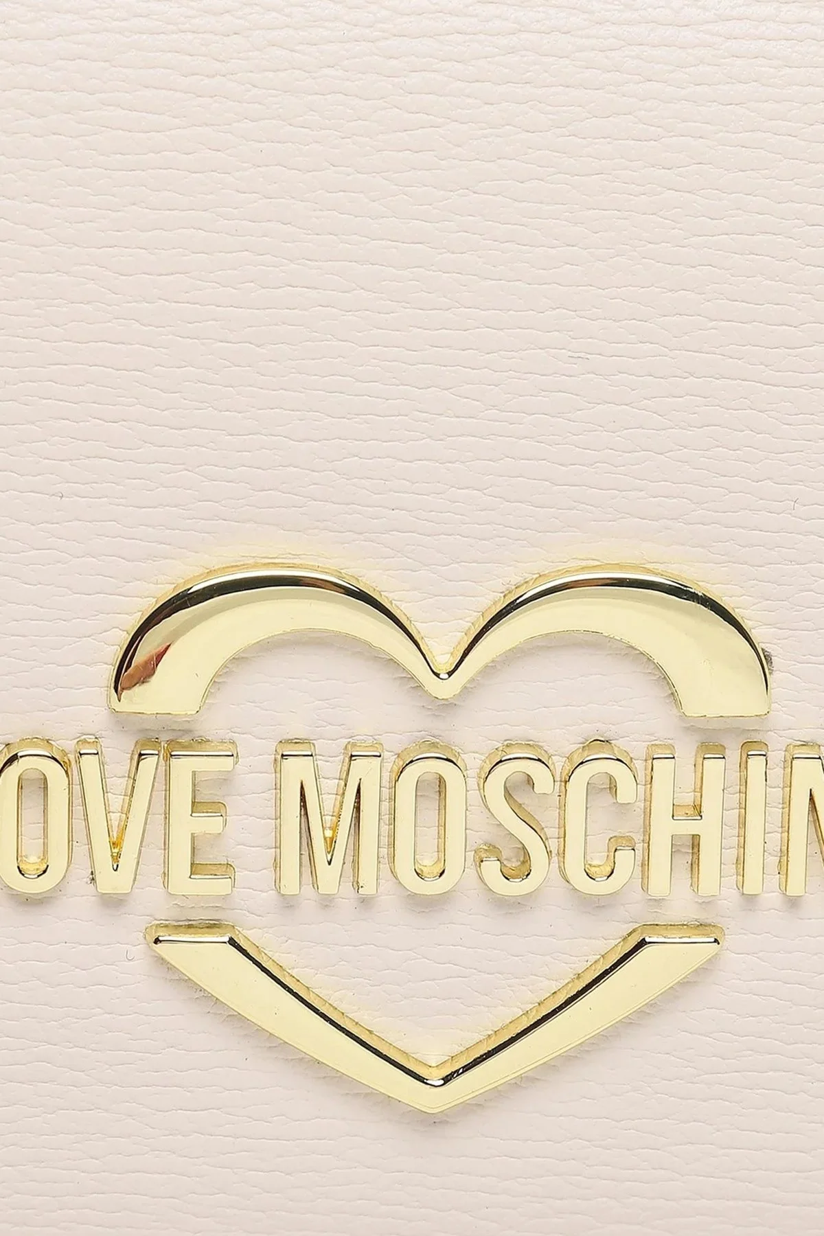 Love Moschino Logolu Mini Cüzdan Detaylı Ayarlanabilir Omuz Askılı Bayan Çanta JC4084PP1HLD0110 EKRU - 2