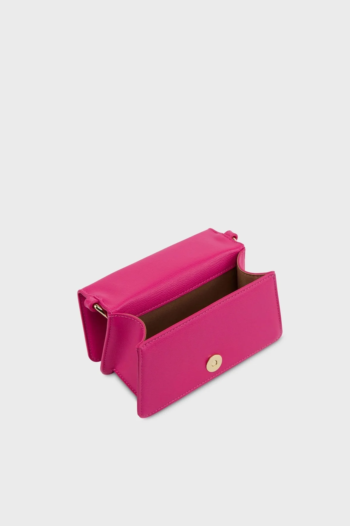 Love Moschino Logolu Mini Cüzdan Detaylı Ayarlanabilir Omuz Askılı Bayan Çanta JC4084PP1HLD0615 FUŞYA - 3